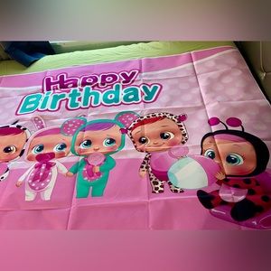 Cry babies birthday supplies